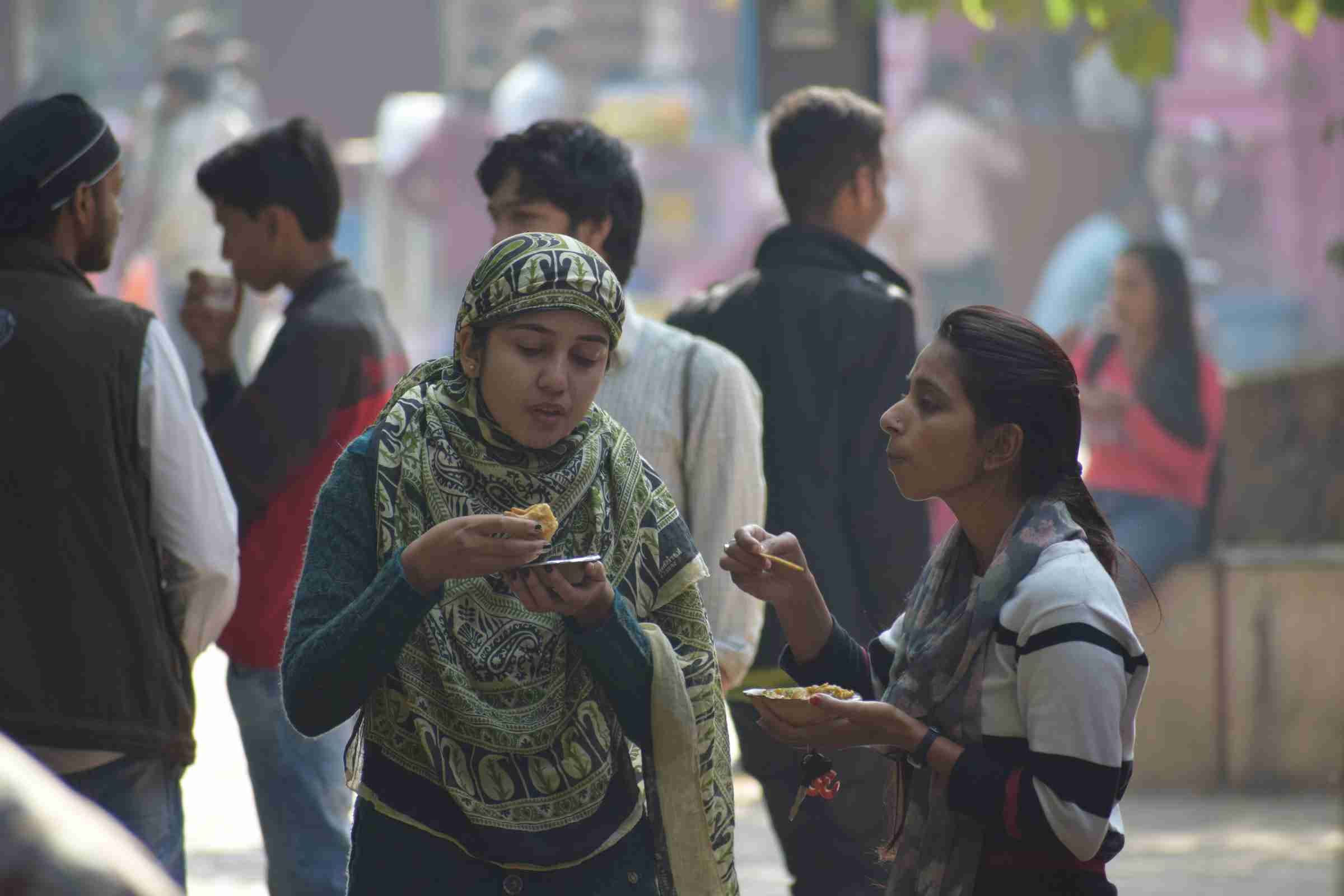 BHU VT attract people with variety of food 
