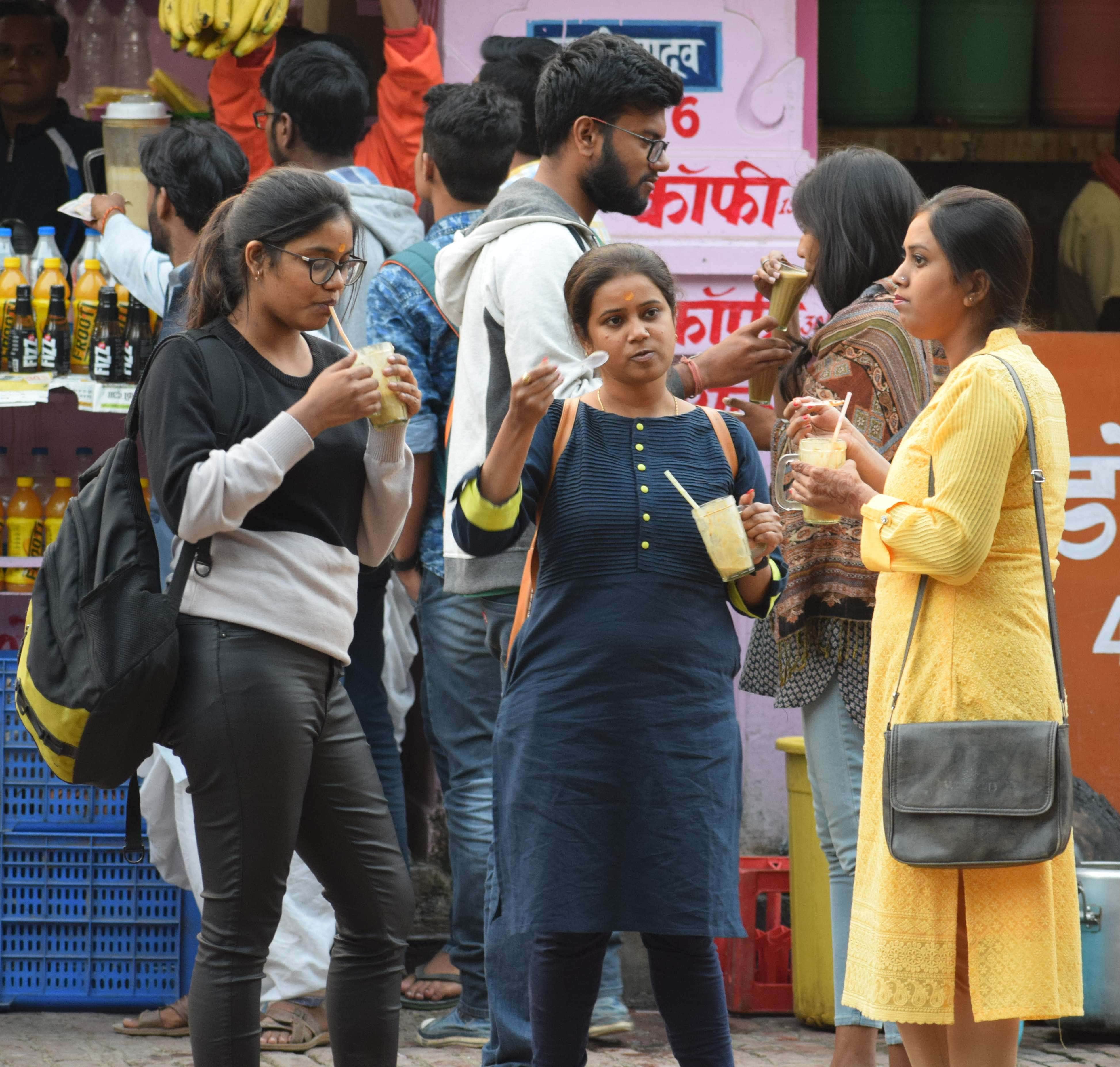 BHU VT attract people with variety of food 