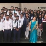 छात्रों ने शूज मैन्युफैचरिंग की ली जानकारी