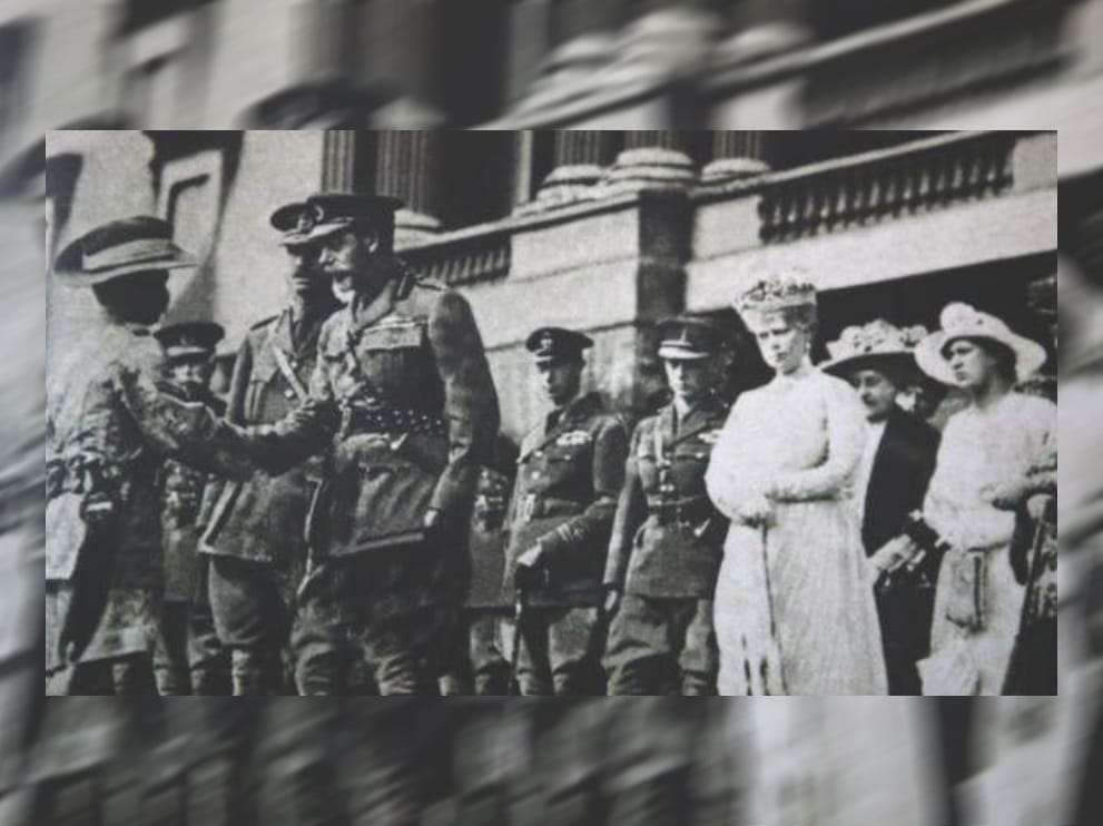  King George broke protocol for this real hero