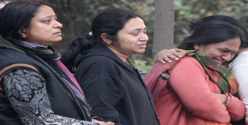 Muzaffarnagar in kohram with double murder in Noida