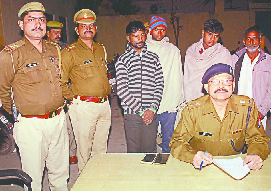 Four Badmash arrested for demanding Rs 60 lakhs