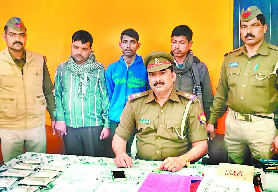 Three train robbers arrested