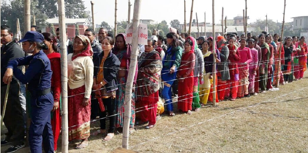 नेपाल में शांतिपूर्ण ढंग से संपन्न हुआ विधायक व सांसद का मतदान