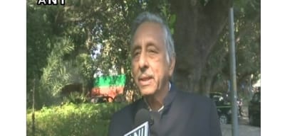 Bjp leader ajay agarwal says, Pak envoy, ex VP Hamid Ansari reached on aiyar's house