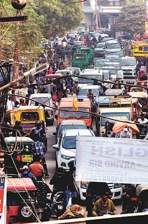 Now the bus jam daily till 31
