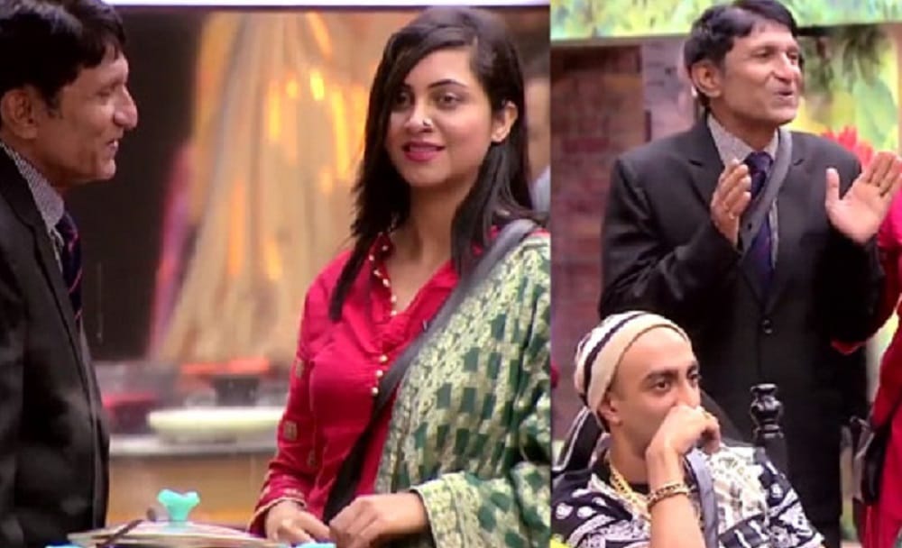 Arshi Khan Father Visits Bigg Boss 11 Show