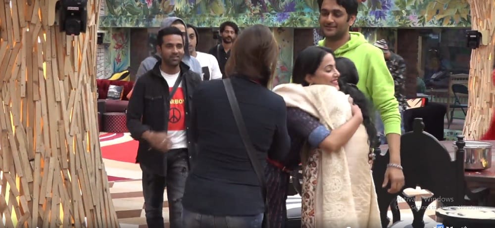 Shilpa Shinde mother and Puneesh Sharma father in bigg boss house