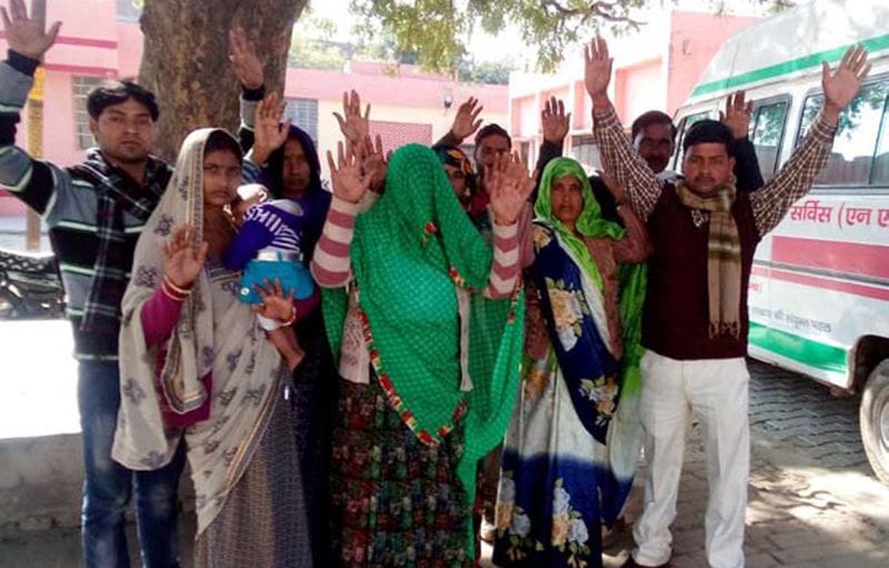 ठंड से ठिठुर कर नवजात की मौत