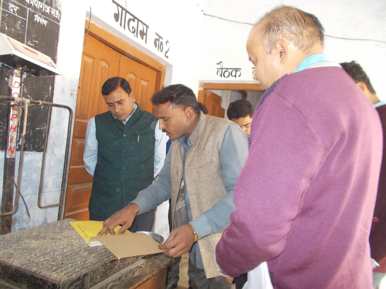 DM inspected by Paddy procurement centers