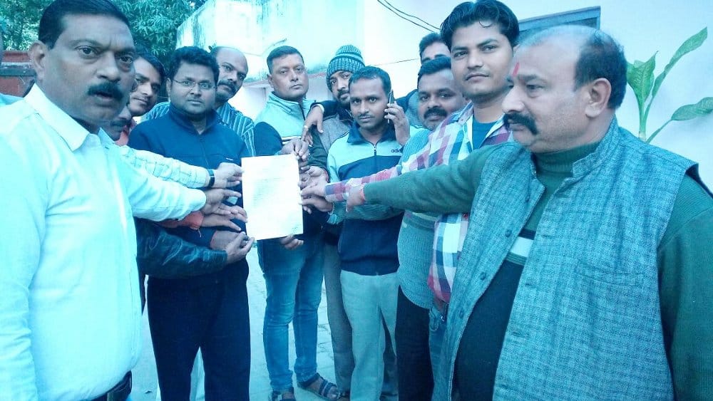 Demand for taking oath in plain ceremony