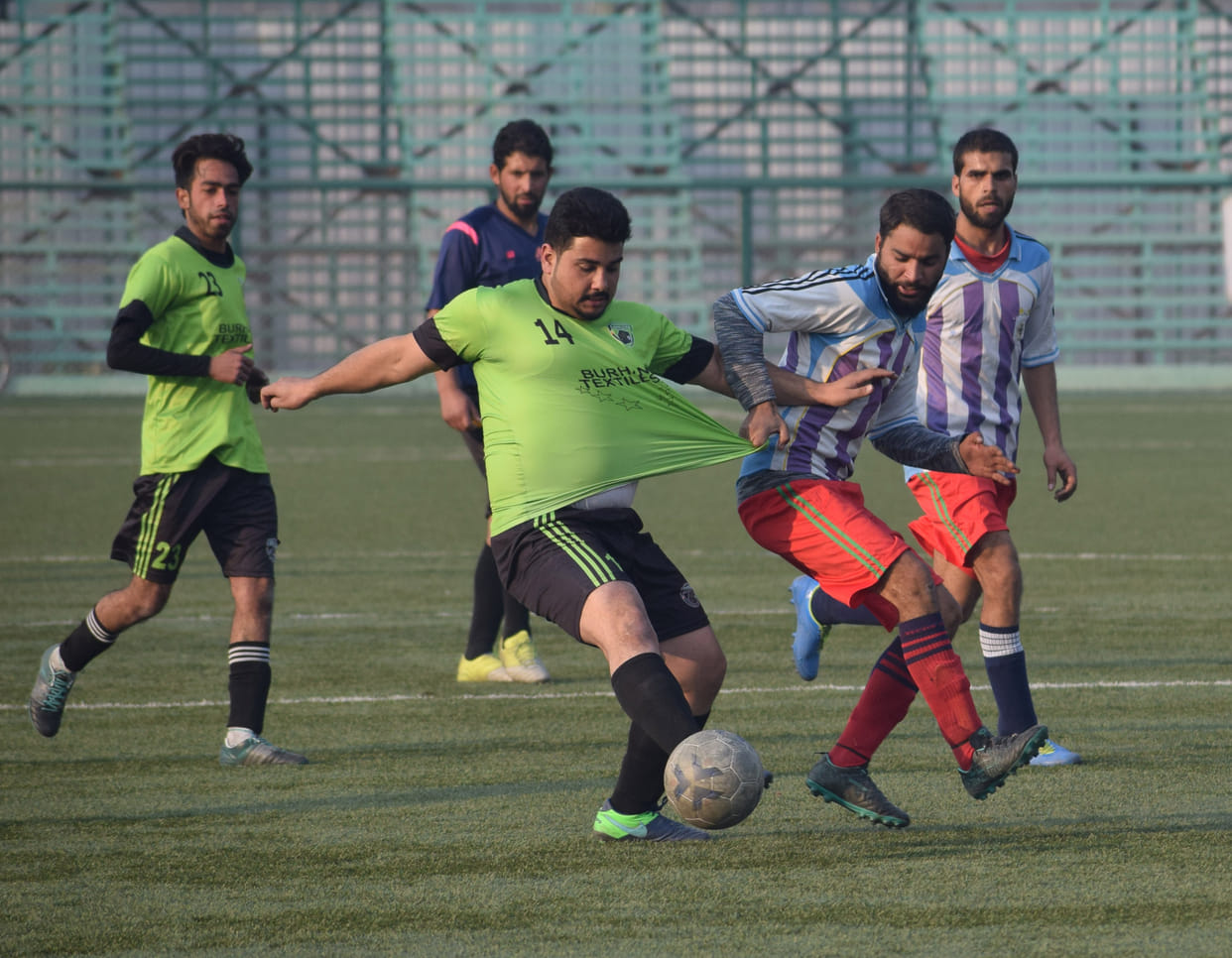 Inter-district Football Cup 2017 start in Srinagar jammu kashmir