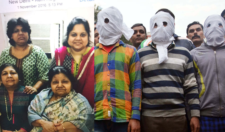 in mansarovar murder case knife and scissors both were used to fill women