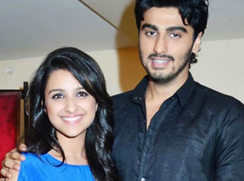 Arjun Kapoor and Parineeti Chopra shoot their film Sandeep Aur Pinky Faraar at delhi railway station