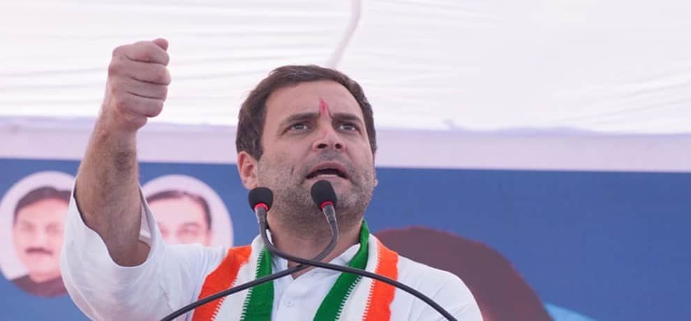 After Rahul Gandhi has been elected Congress president Celebration outside Congress