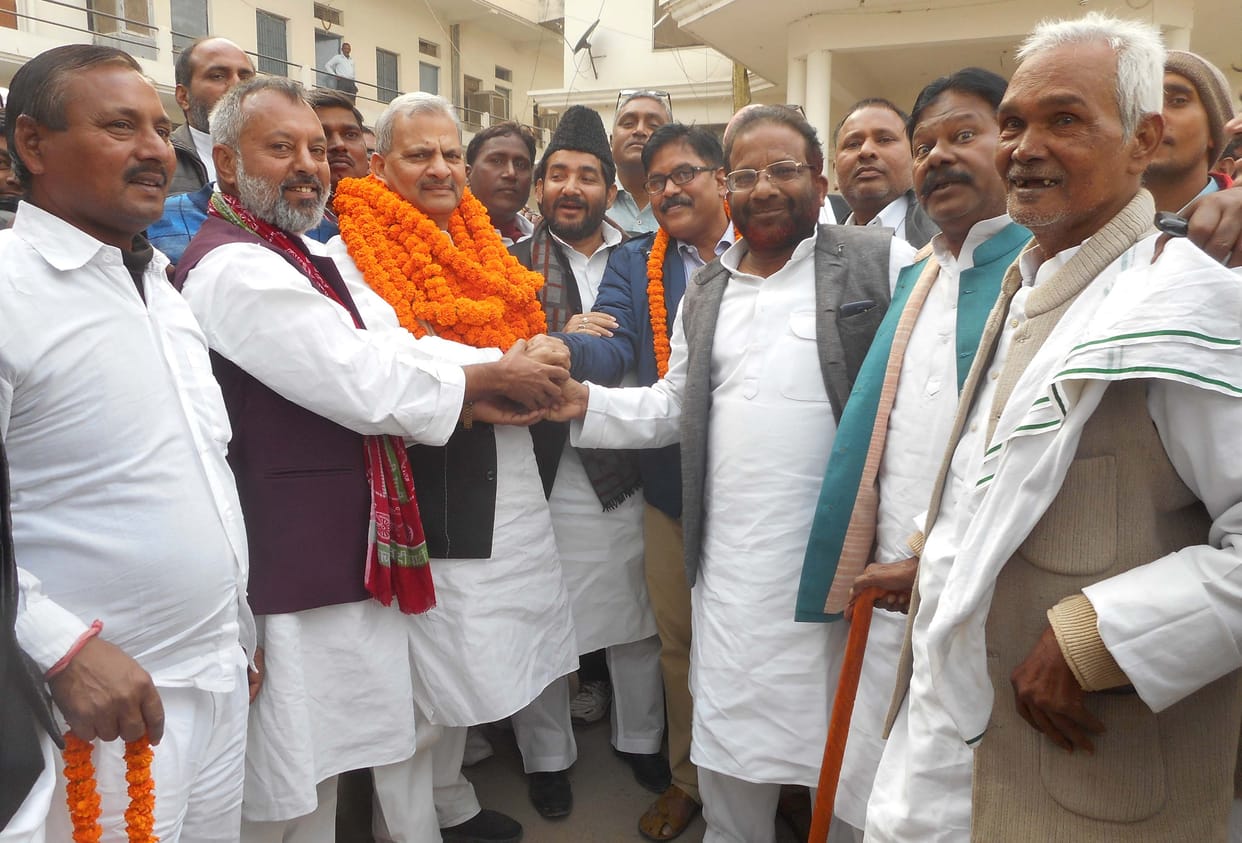 निकाय चुनाव परिणाम सपा के पक्ष में