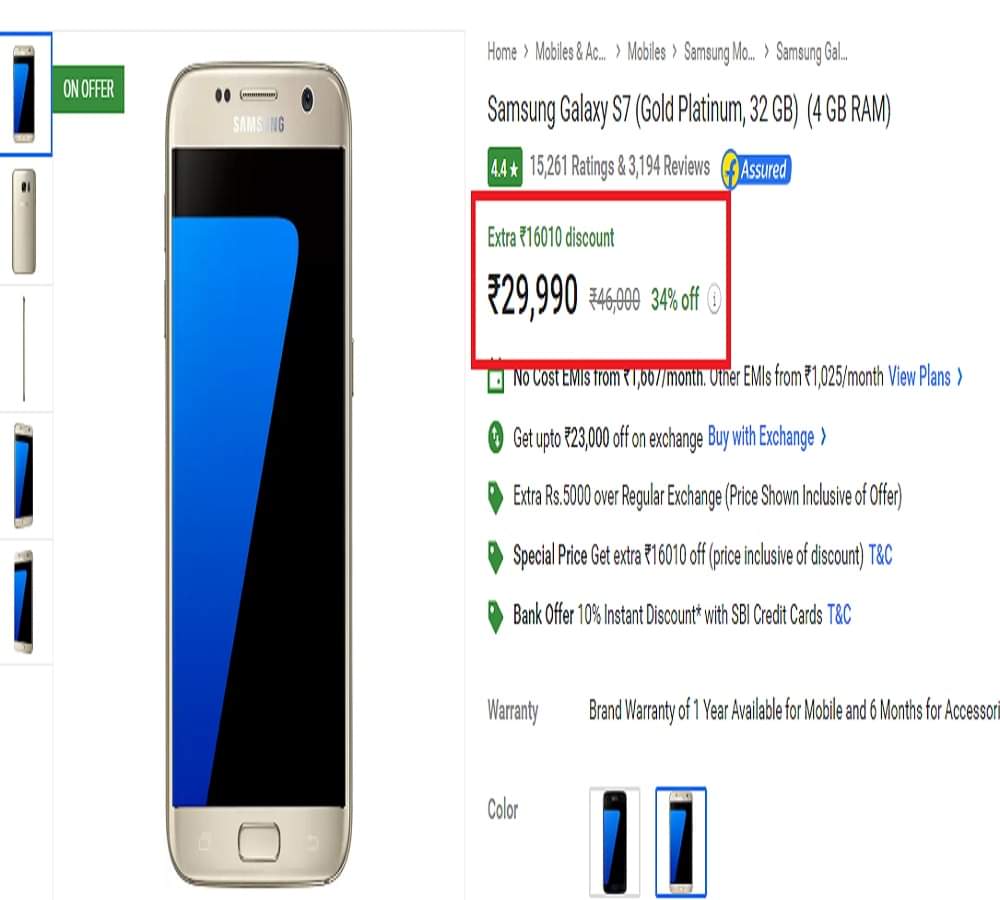 Flipkart Big Shopping Day Sale: Get discounts on smartphone upto 16000