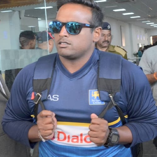 india and Sri Lanka cricket teams at dharamshala