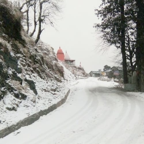 jalori pass closed due to fresh snowfall in himachal