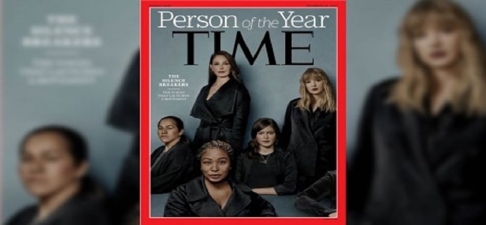 Anti-harassment MeToo movement named Time magazine's Person of the Year