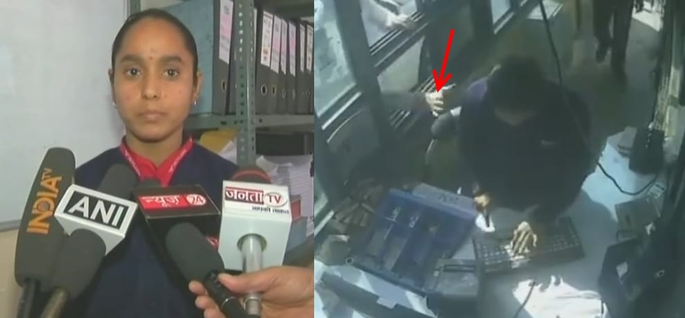 Man argues and beat a female toll plaza employee in Gurugram, video goes viral