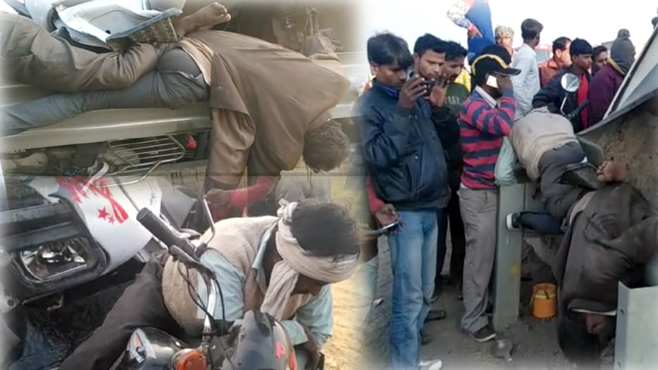 seven killed in hameerpur highway accident
