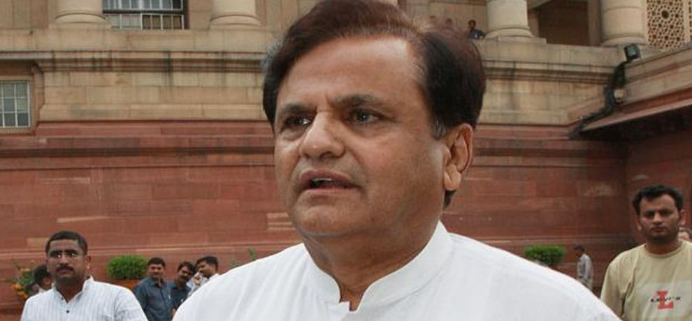 issue create on a banner which appeal Ahmed Patel as CM of Gujarat