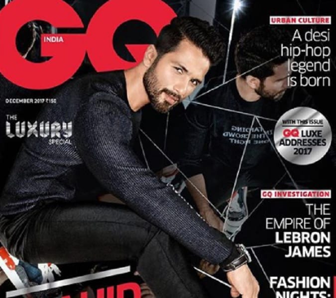 Shahid Kapoor new look impress everyone for GQ India magazine cover 