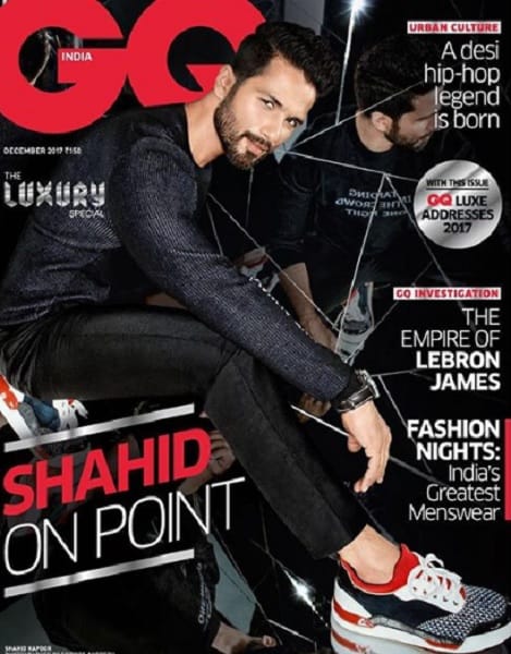 Shahid Kapoor new look impress everyone for GQ India magazine cover 