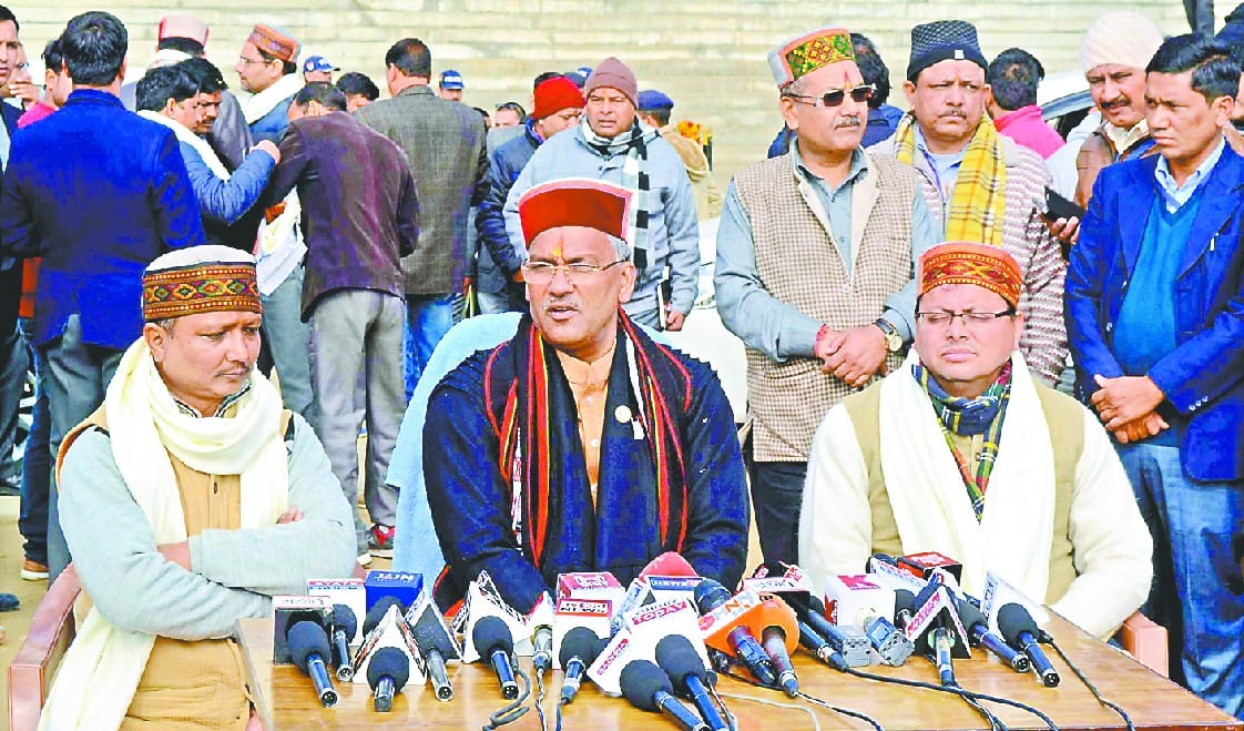  uttarakhand cabinet meeting in gairsain Annual Transfer Bill 2017 Passed