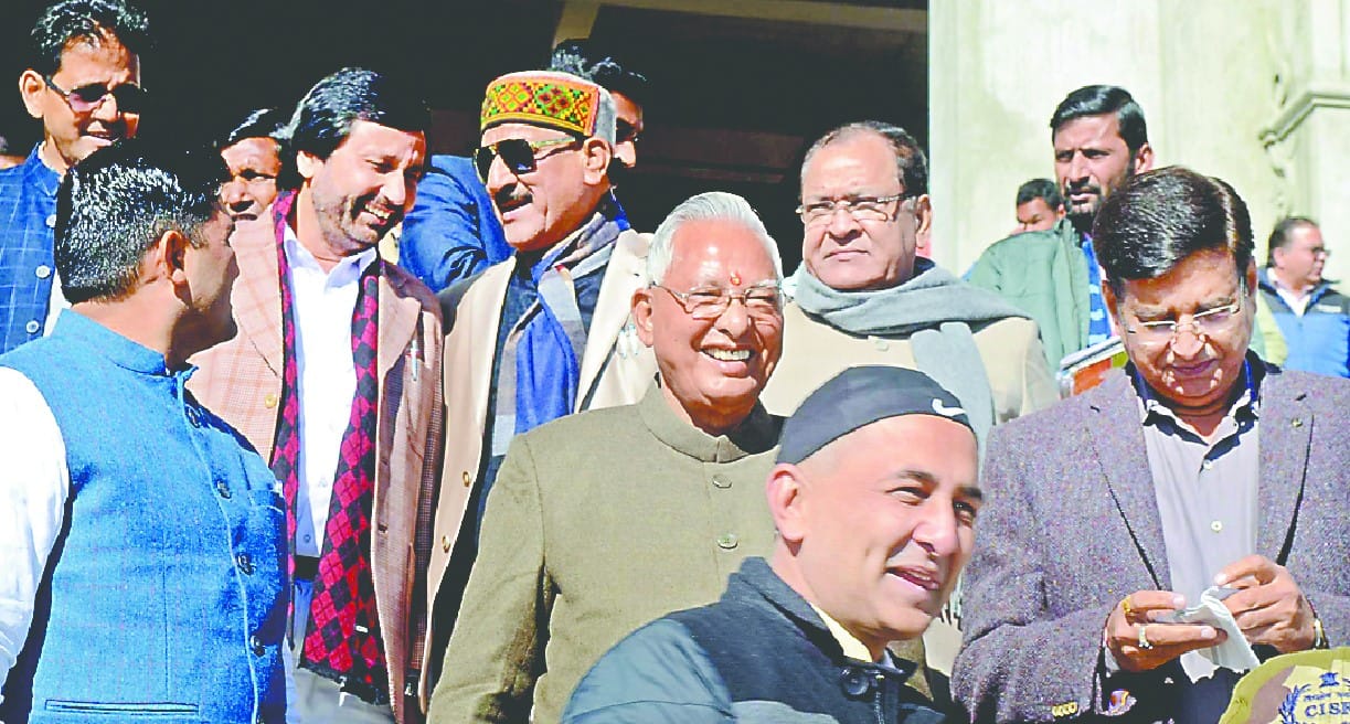gairsain cabinet meeting adjourned after opposition protest
