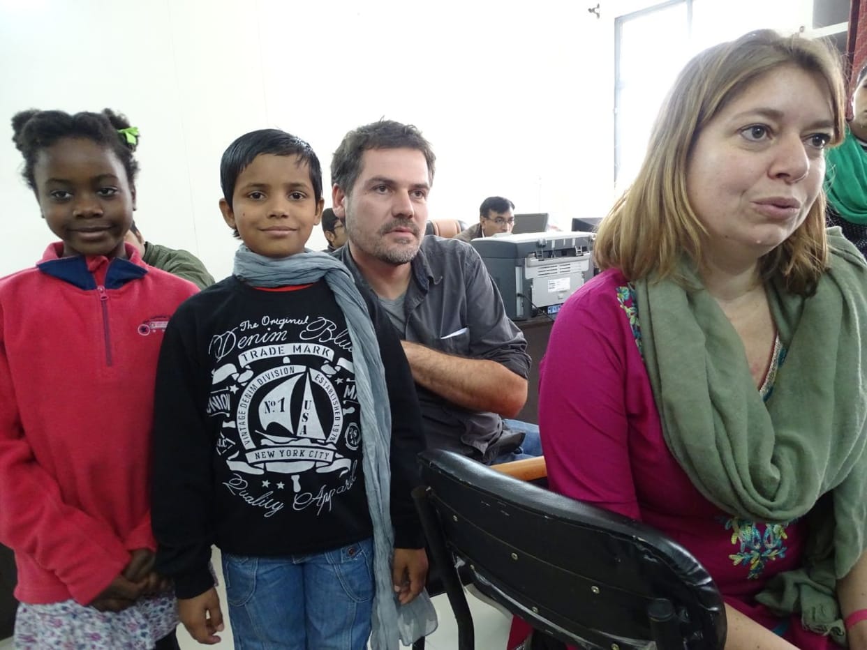 french mom will lookafter orphan girl child gungun found in meerut footpath