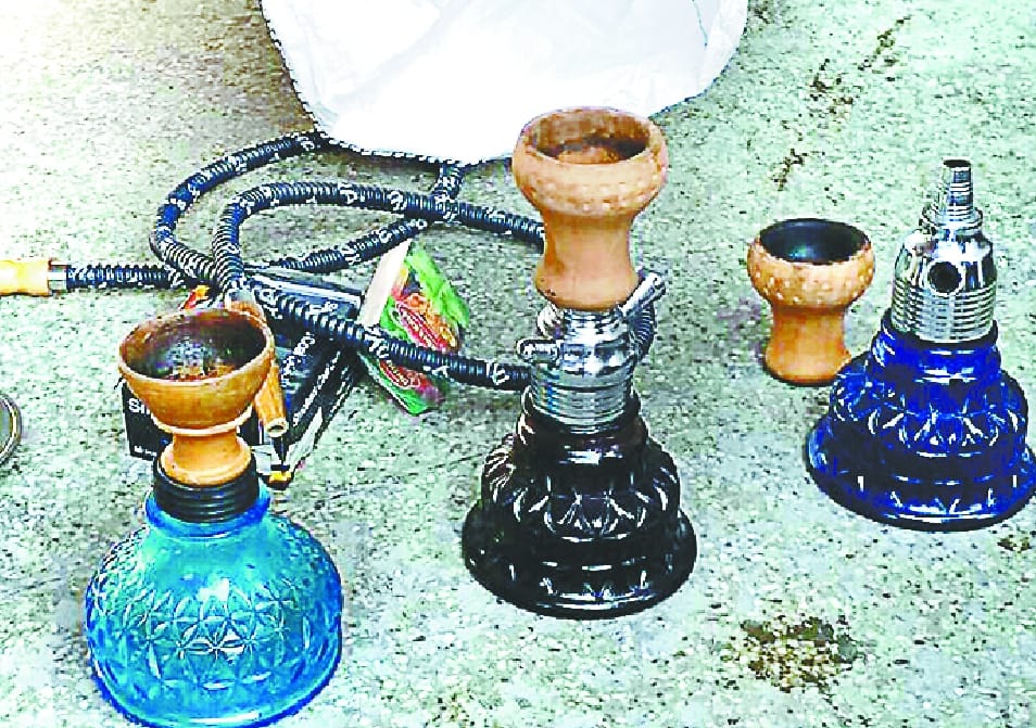 Here was the hookah bar