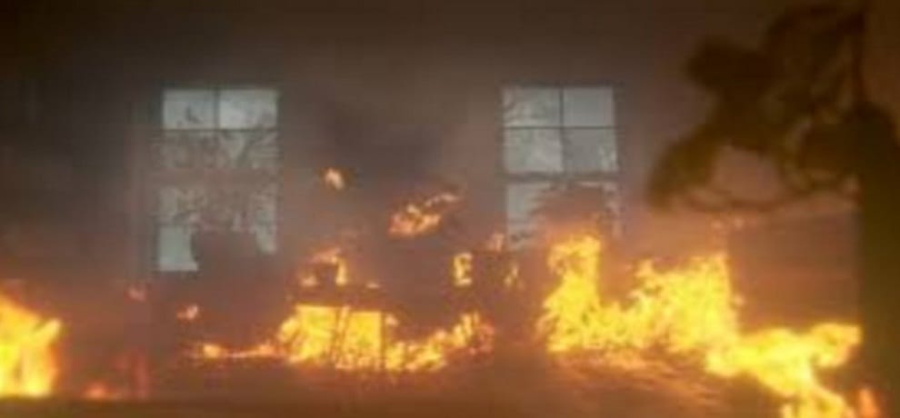 Two innocent living burnt alive with parents in rajasthan