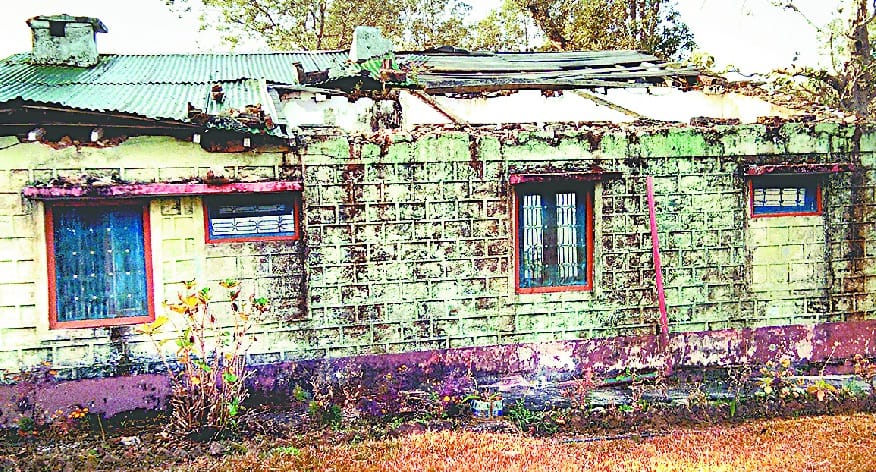 British made rest house transforms into ruins