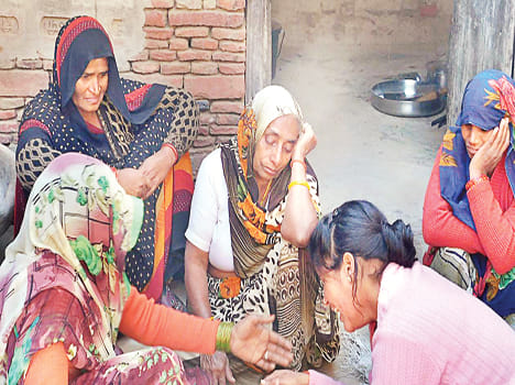 married woman hanged hrself, blame of dowary death