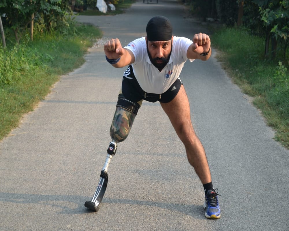 success story of indian blade runner major devender pal singh