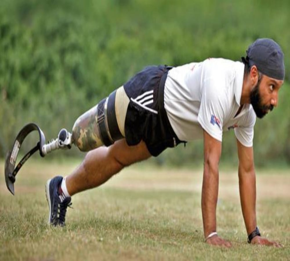 success story of indian blade runner major devender pal singh