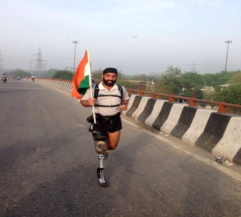 success story of indian blade runner major devender pal singh