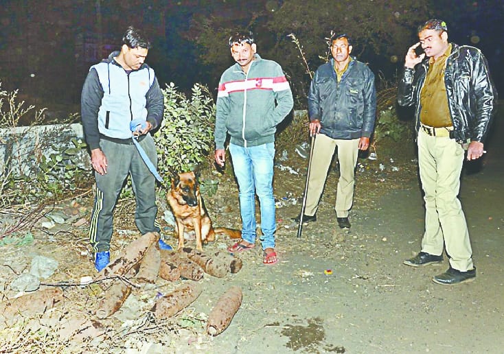 Army unutilisable bomb found