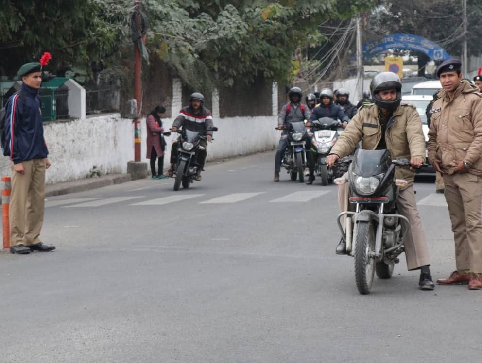  traffic police in dehradun 