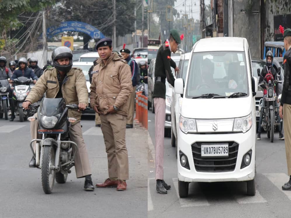  traffic police in dehradun 