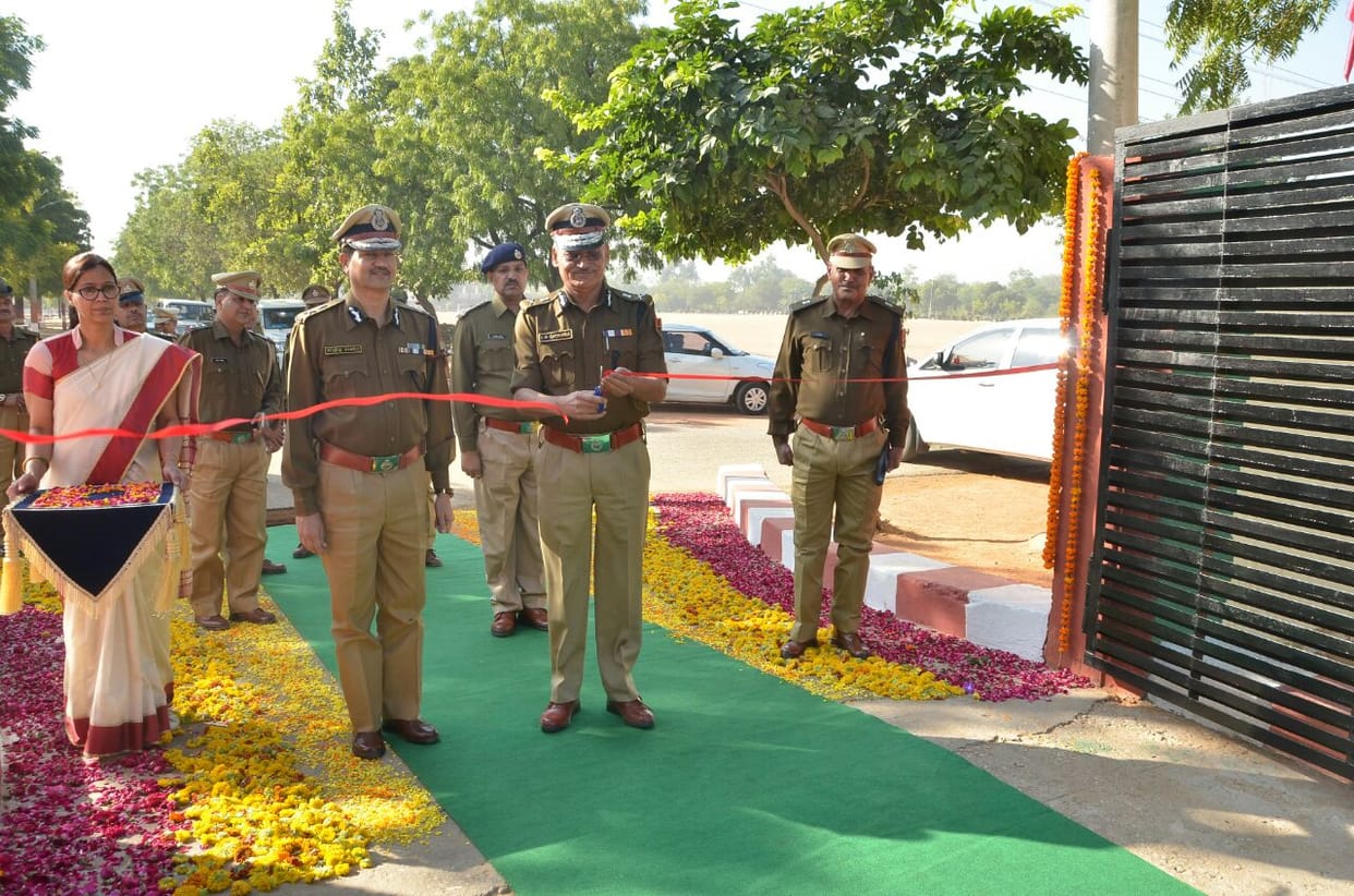 Rajasthan A Herbal Park prepared at the Police Academy of rajasthan