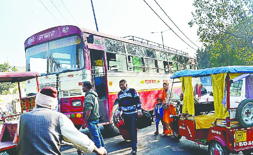 asli nahi nakli roadways bus
