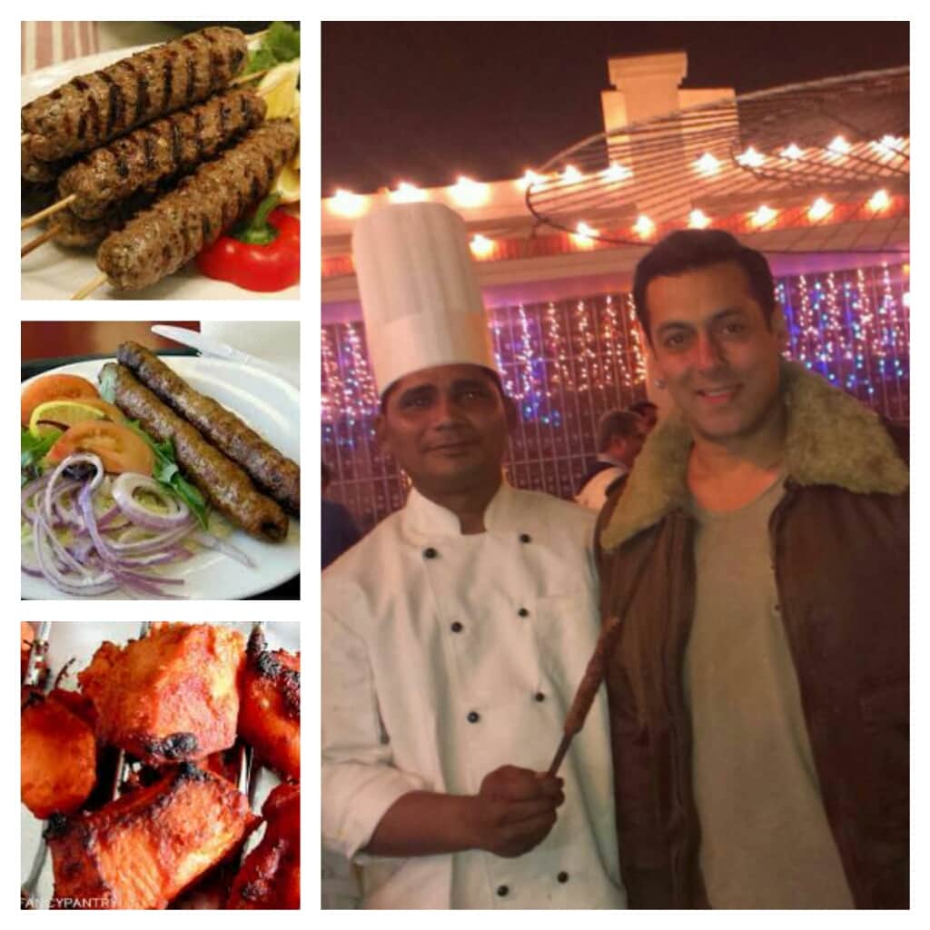 salman khan movie dabangg-4 and dhoom-4 shooting set decorate with sambhali kabab stall 