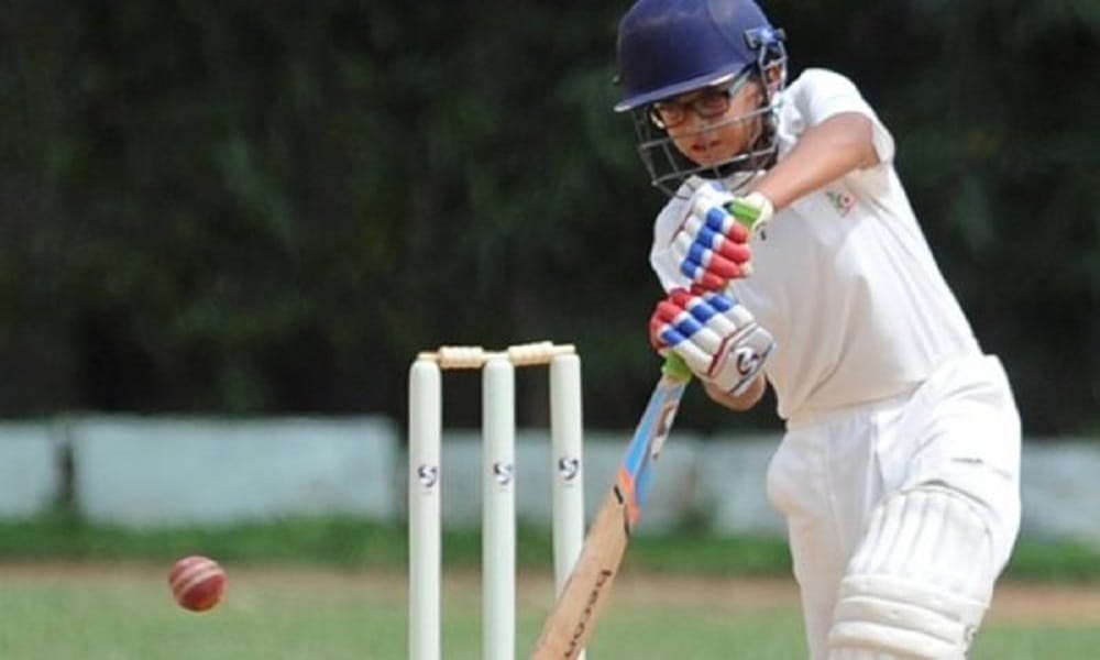 Rahiul Dravids son Samit Dravid creates ripples in KSCA U14 cricket