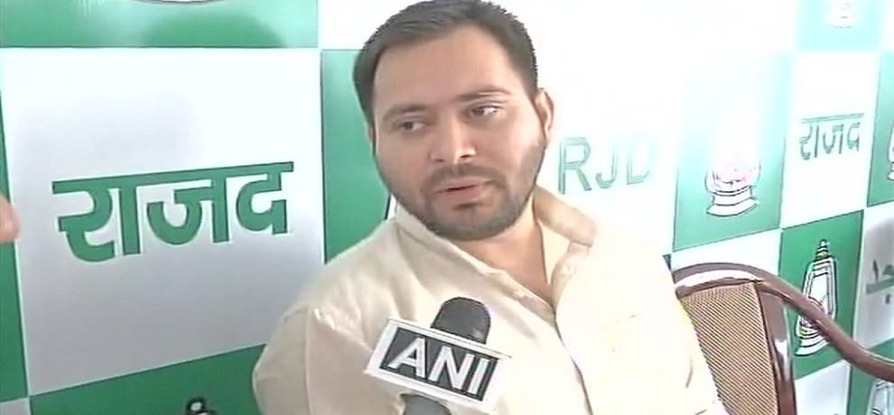 RJD leader Tejashwi yadav said action by ED is political conspiracy of bihar CM Nitish Kumar