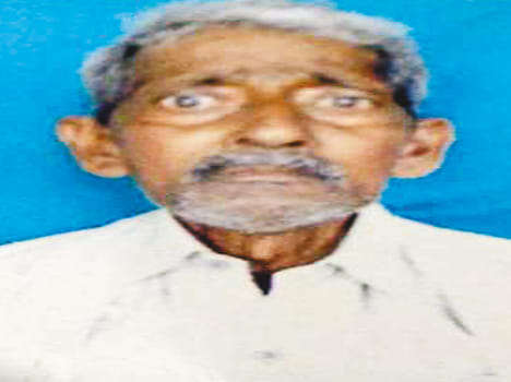 Death of old man in dubious condition