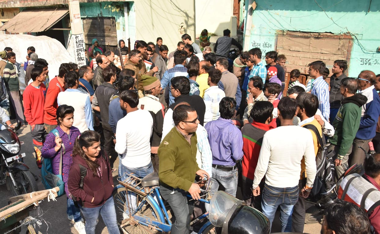 female student called in the room bijnore youth beaten
