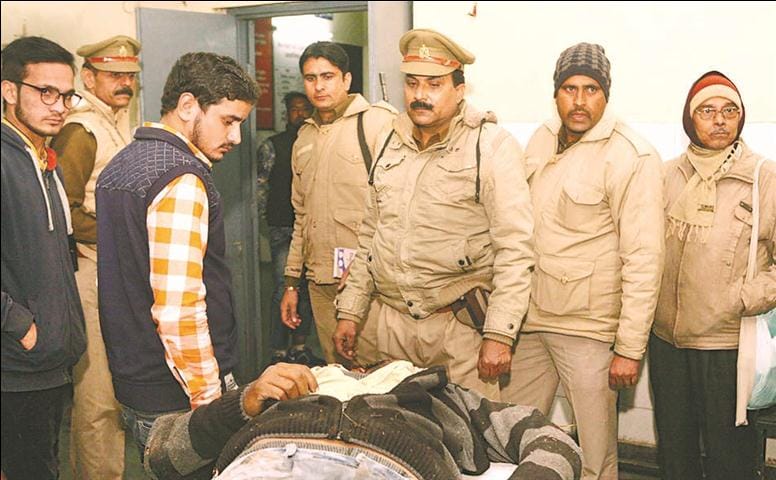 Car stash robber in encounter